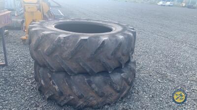 20.8-38 rear tractor tyre x 2