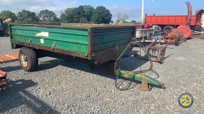 Fraser tipping trailer 10x6