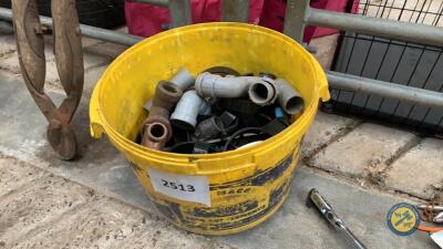 Box of Plastic Fittings