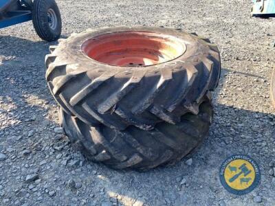 14.9-30 2 rear tractor tyres