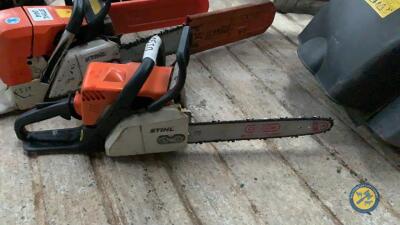 Landscape gardener retirement sale - Stihl M5170 chainsaw 13" bar, starts, runs & cuts