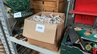 Box lot of 150watt bulbs approx 40