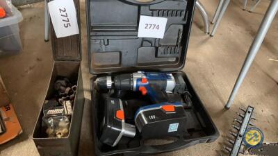 18v draper drill no charger working