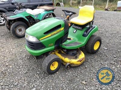 John Deere x120 auto lawnmower, petrol