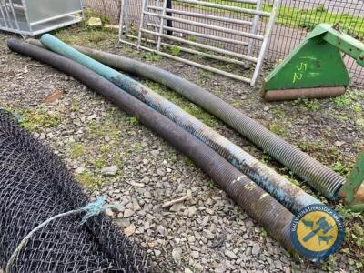 3 x lengths of slurry lift pipe