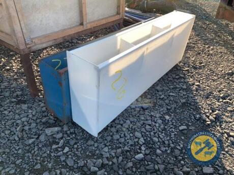 2 x dry pig feeders