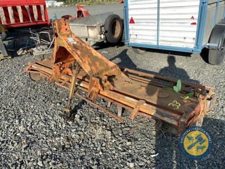 Howard power harrow with shaft