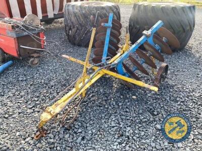 Bedford disc harrow rare model