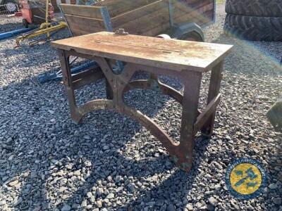 PTO driven circular saw bench no blade