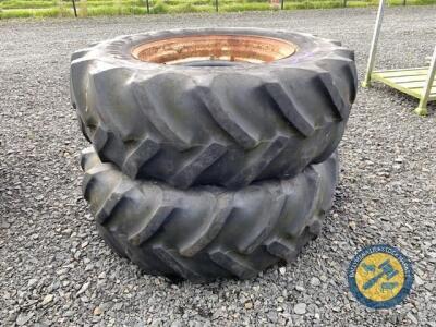 470-80-30 set of tyres & rims on 12 stud rims