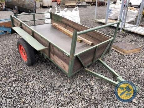 8x4 car trailer