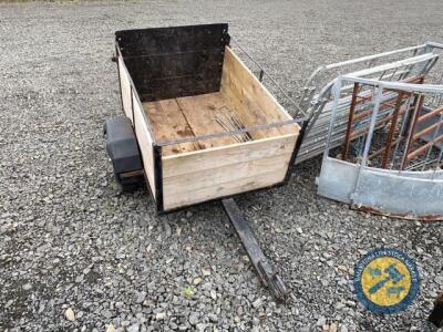 Approx 4x3ft car trailer