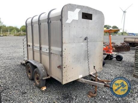 8x5ft cattle trailer Ifor Williams, brake shoe sticking sometimes