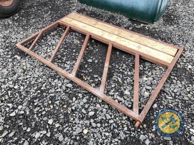 6ft box iron feed gate