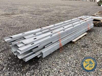 Pallet of 6x1 metal studding