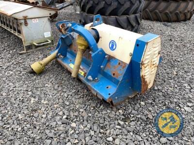 Wessex 4ft 3 point linkage mulcher for small tractor with shaft