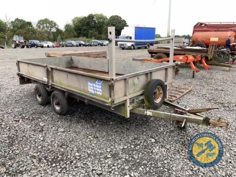 Ifor Williams builders trailer 12x6'9"