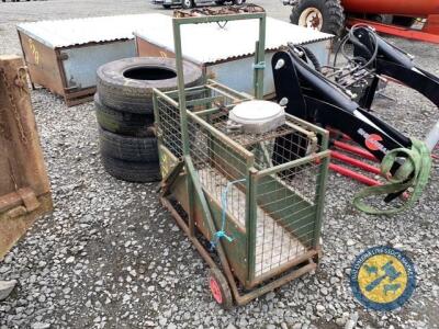 Lamb weighbridge with clock