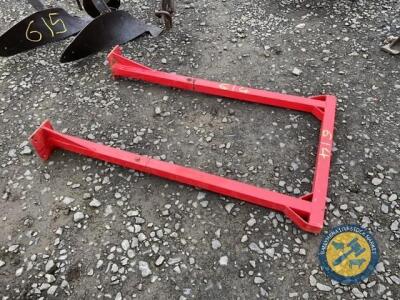 Roll bar for Massey 35 or 135