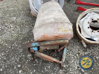 Tractor 3 point linkage cement mixer with shaft