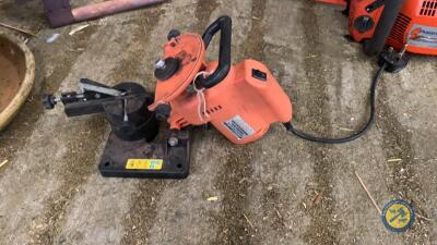 Sharpener for chainsaw