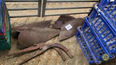 Drill plough parts