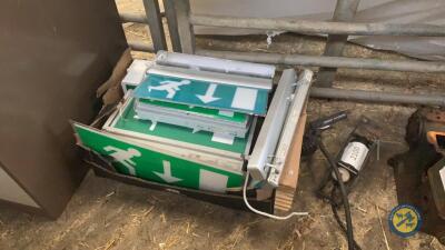 Safety exit signs