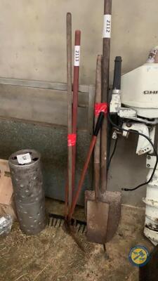 Gravel rake & hedge trimmer