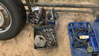 3 x boxes of bolts & latches