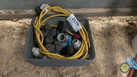 Electric wire & plumbing fittings