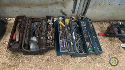2 x toolboxes full of bots, spanners etc