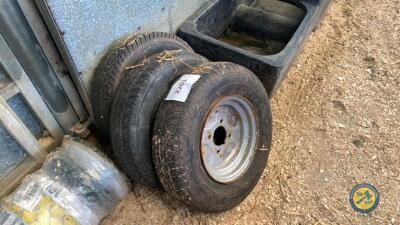 3 x 145-80-10 4 studd wheels