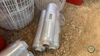3 x rolls of stretch film wrap