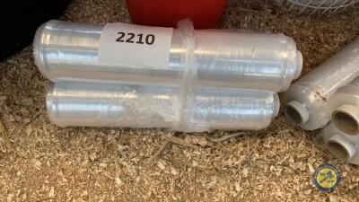 3 x rolls of stretch film wrap