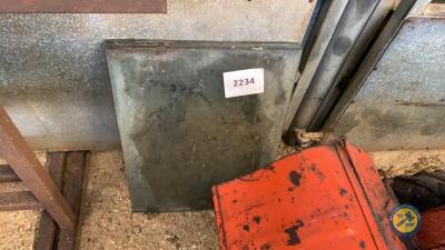10 x panes of greenhouse glass
