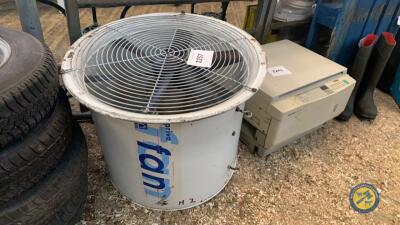 Single phase fan