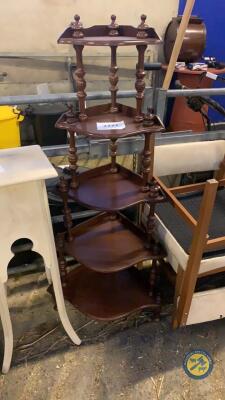 Watenot corner mahogany