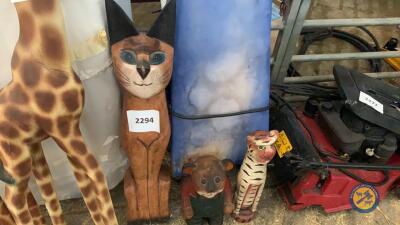 Cat, monkey, meerkat