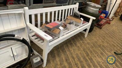 Wooden summer seat