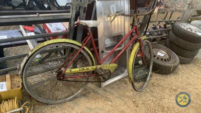 Old rally clipper ladies bike