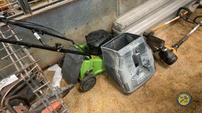 Petrol lawnmower - working but small leak at petrol tank