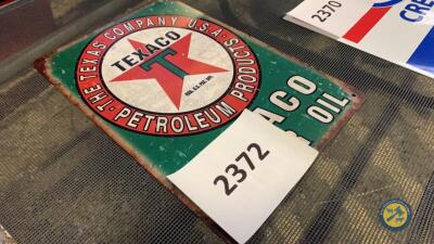Texaco sign