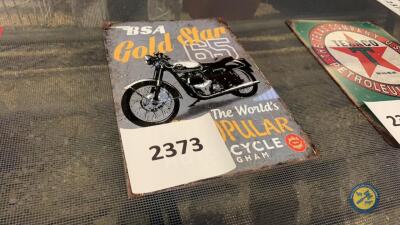 BSA Gold Star sign