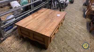 Pine coffee table