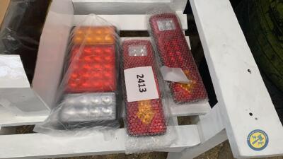 12v large trailer tail lights
