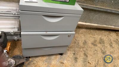 3 draw filing cabinet