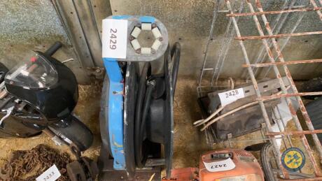 Hose reel for power washer