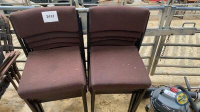 10x office chairs