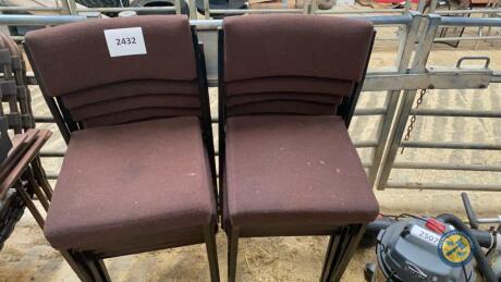 10x office chairs