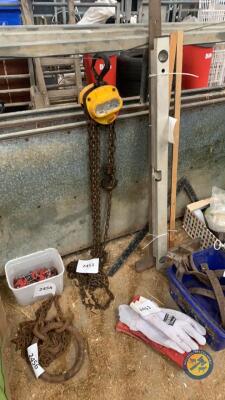 0.5tn pulley blocks